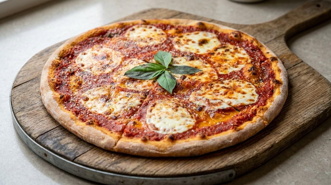 Margarita Pizza at The Sauce Lady, Naples FL